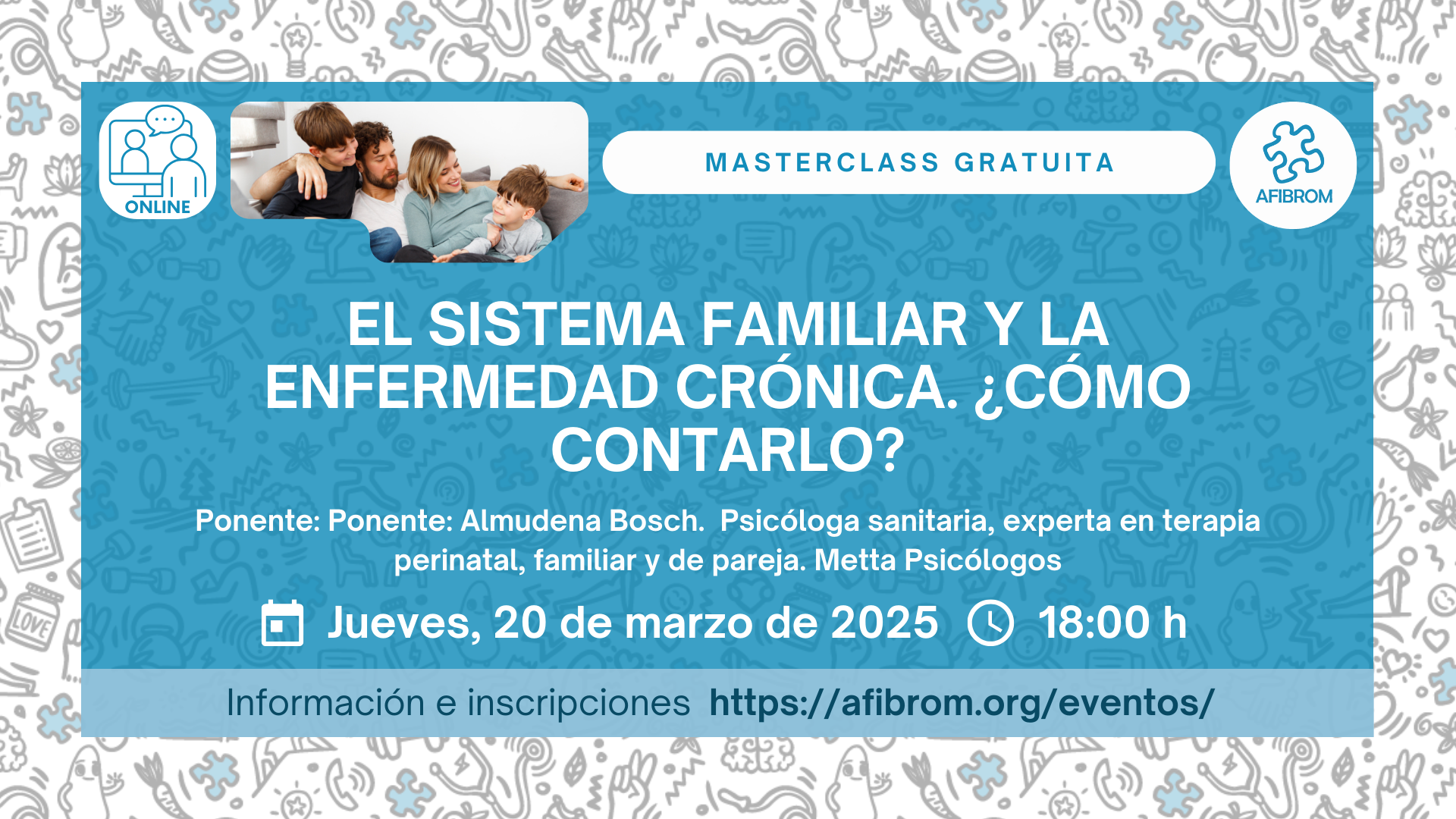 AFIBROM MASTERCLASS SISTEMA FAMILIAR PSICOLOGIA